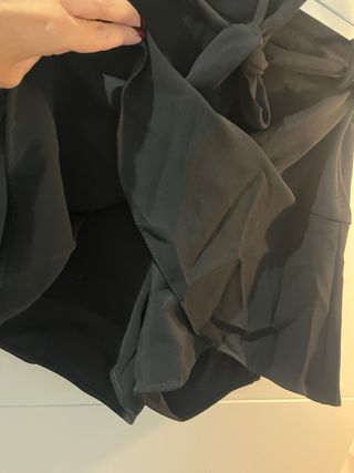 Falda pantalón Zara con cinturón