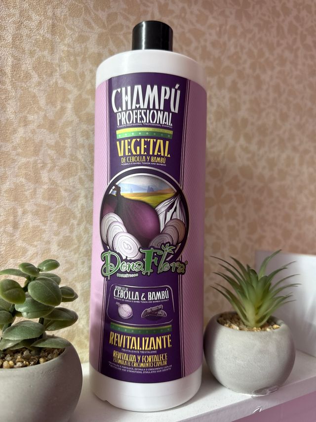 Champú Dona Flora Vegetal Cebolla y Bambú