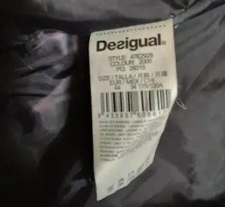 Chaqueta Desigual Mujer Talla 44