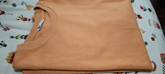 Camiseta/Sudadera Zara Naranja Talla L