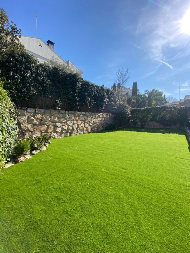 Césped Artificial Verde