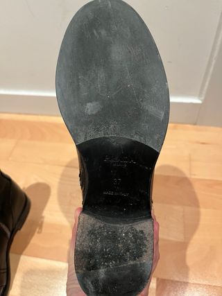 Botas Militares Prada Negras