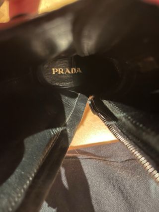 Botas Militares Prada Negras