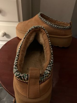 Zapatos imitación UGG marrones