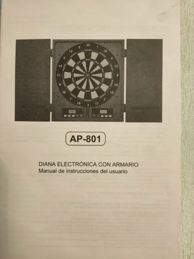 Diana Electrónica Boomerang con Armario