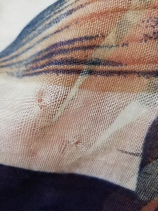 Pañuelo estampado flores