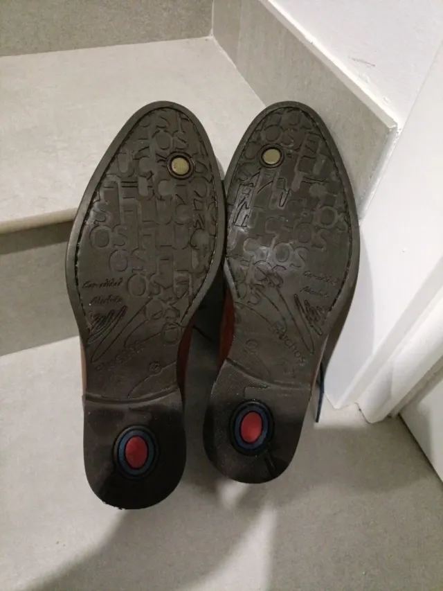 Zapatos Fluchos Marrones Hombre Talla 42