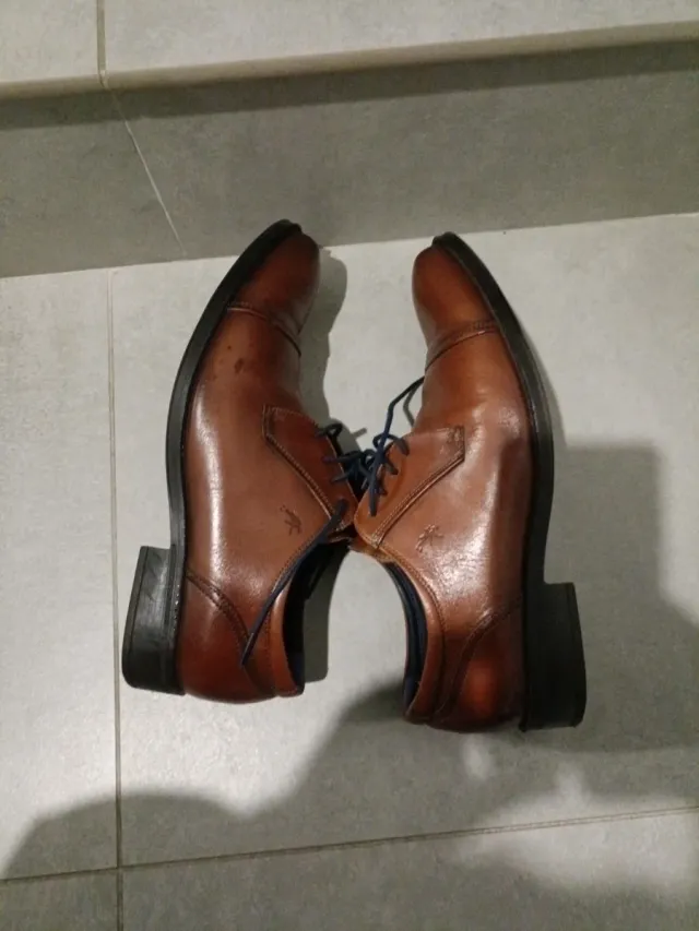 Zapatos Fluchos Marrones Hombre Talla 42