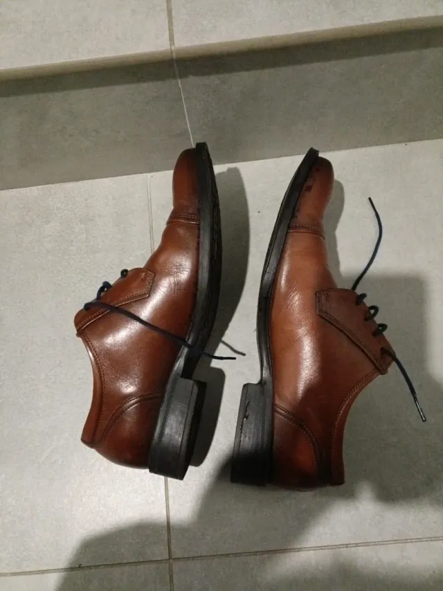 Zapatos Fluchos Marrones Hombre Talla 42