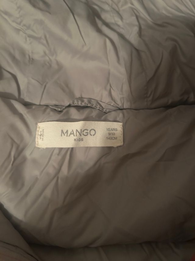 Plumífero Mango Talla 9-10