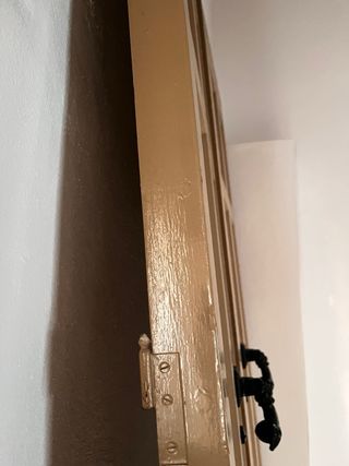 Puerta exterior madera  antigua 2.40x1.04 m