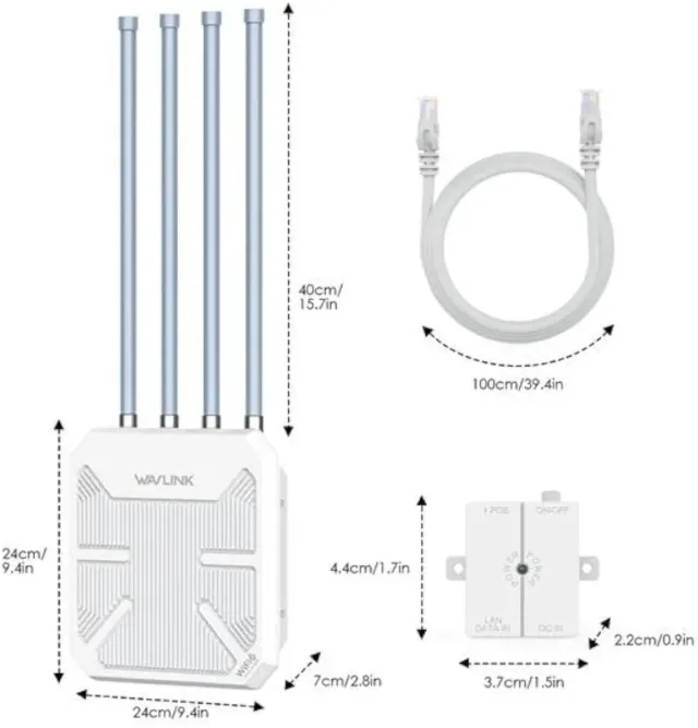 Repetidor WiFi WAVLINK Largo Alcance