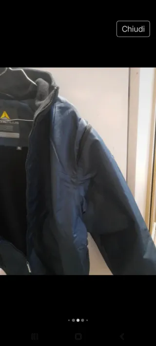 Giubbino Deltaplus XL Blu