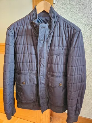 Cazadora Massimo Dutti Hombre azul marino