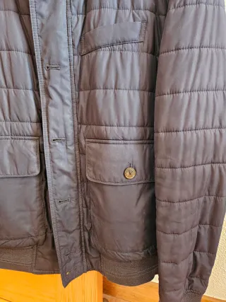 Cazadora Massimo Dutti Hombre azul marino