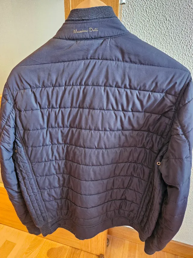 Cazadora Massimo Dutti Hombre azul marino