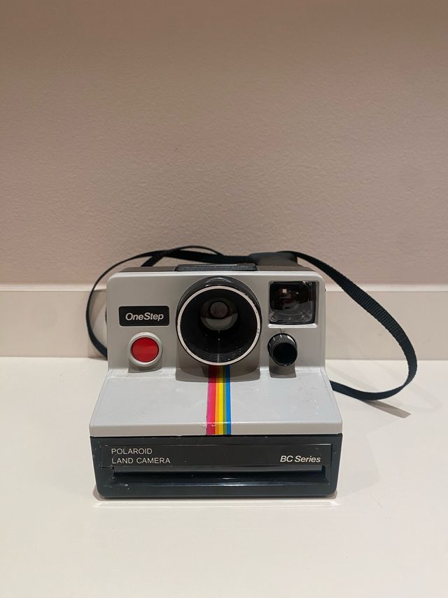 Cámara Polaroid OneStep SX-70 Gris Multicolor