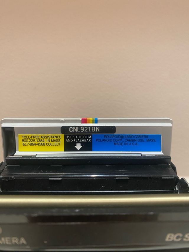 Cámara Polaroid OneStep SX-70 Gris Multicolor