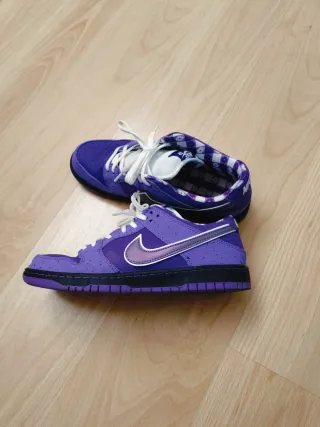 Zapatillas Nike Moradas y Blancas