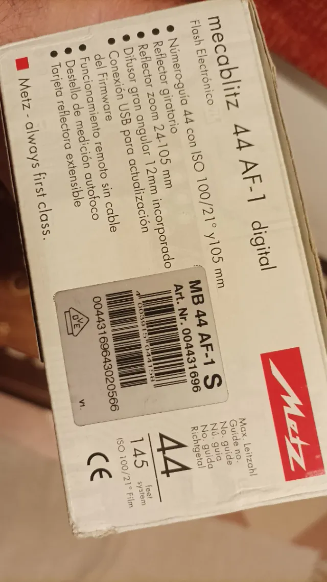 Flash Metz mecablitz 44 AF-1 digital para Sony