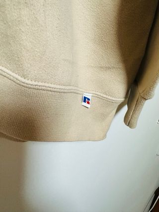 Sudadera Russell Athletic Hombre Beige