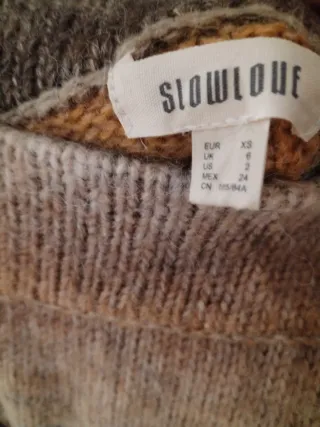 Conjunto punto Slowlove Falda y Jersey Talla XS