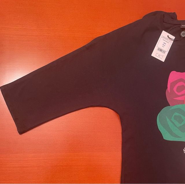 Camiseta Purificación García flores manga francesa