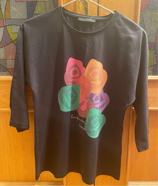 REGALO+camiseta PURIFICACIÓN GARCÍA manga francesa