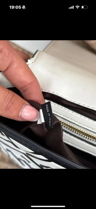 Borsa Fendi Bianco e Nero