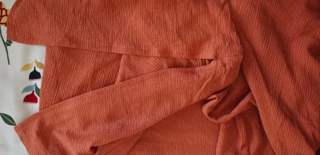 Vestido naranja de verano