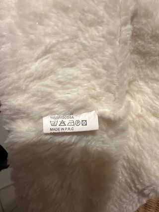 Sciarpa bianca morbida