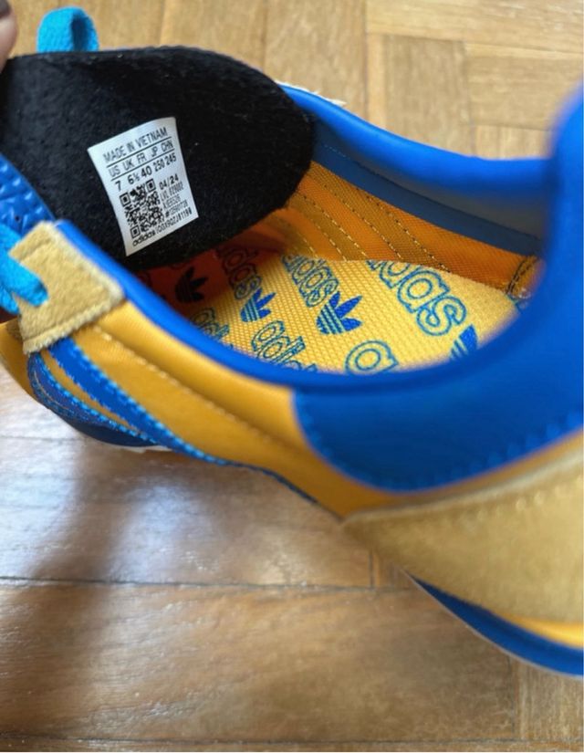 Adidas SL72 Azul Amarillo