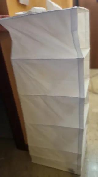 Organizer armadio Ikea tessuto