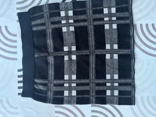 Falda de invierno a cuadros