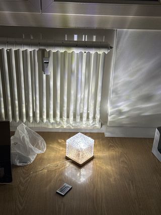 Lampada Waveqube effetto onde