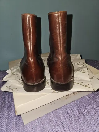 Botas de vestir marrones