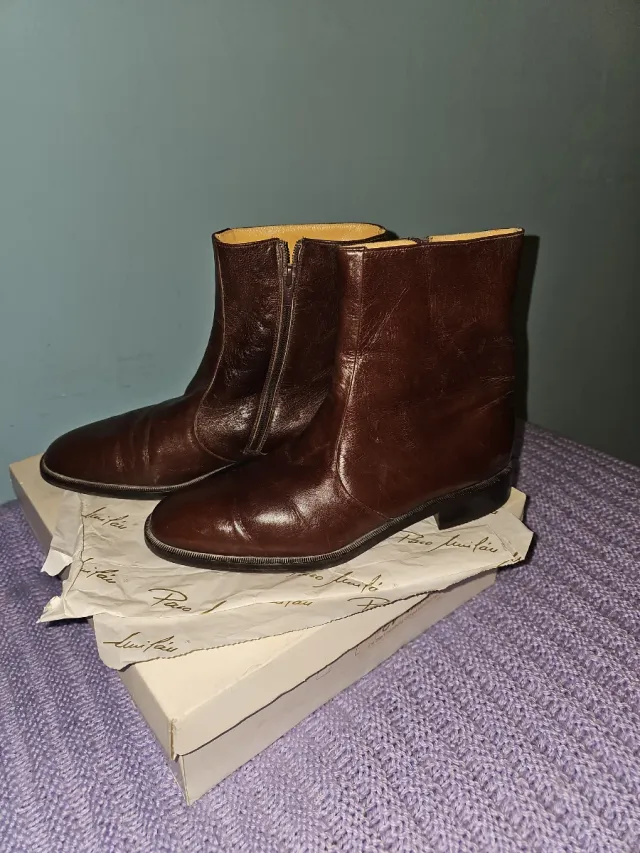 Botas de vestir marrones