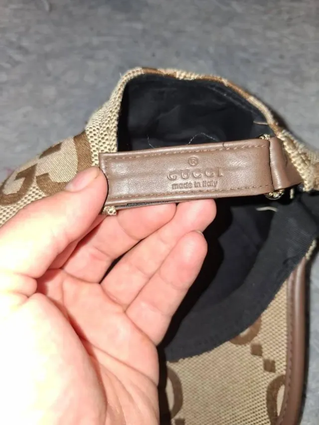 Gorra Gucci Marrón GG