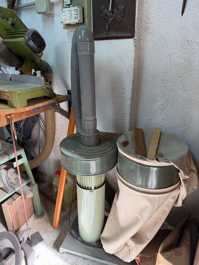 Extractor Ciclón Polvo y Virutas