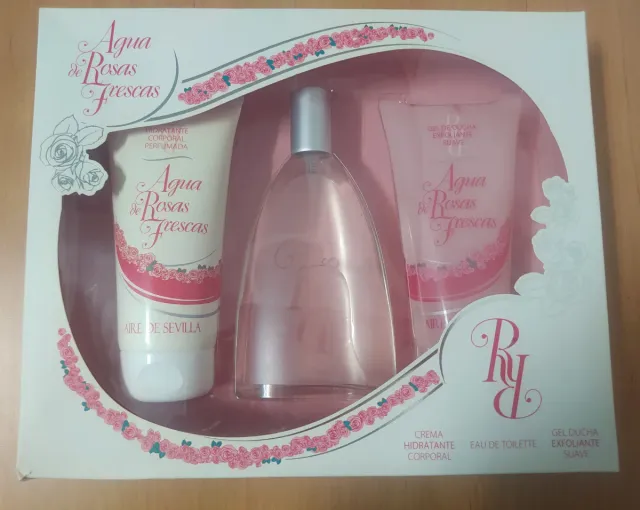 Set Regalo Agua de Rosas Frescas Aire de Sevilla