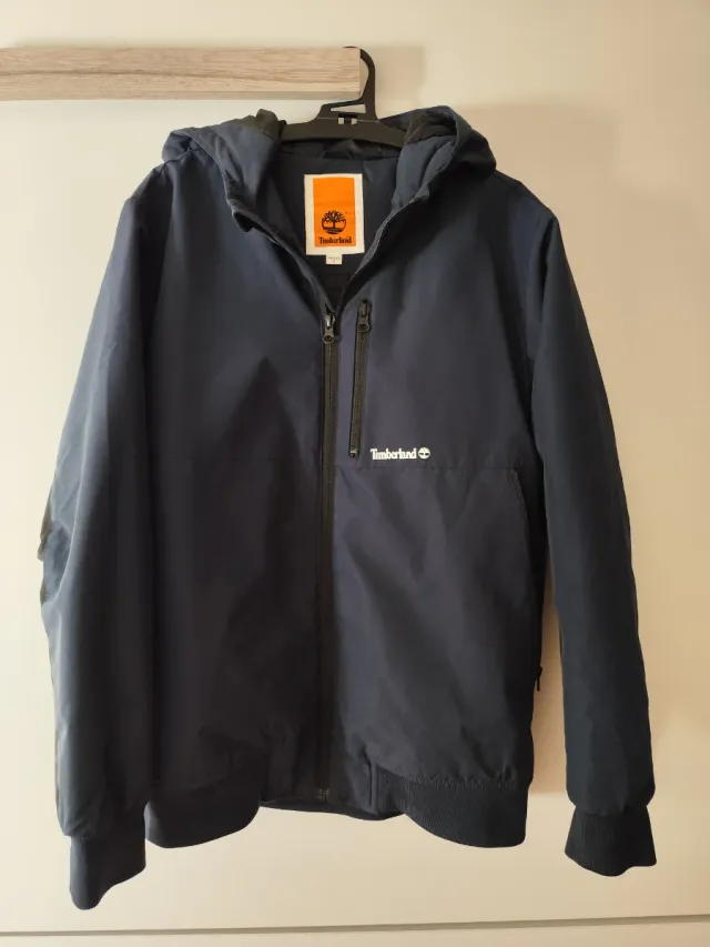 Cazadora Timberland azul niño T.14 años, 162cm.