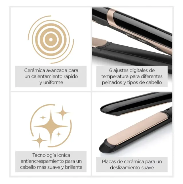 Plancha de Pelo Babyliss Super Smooth