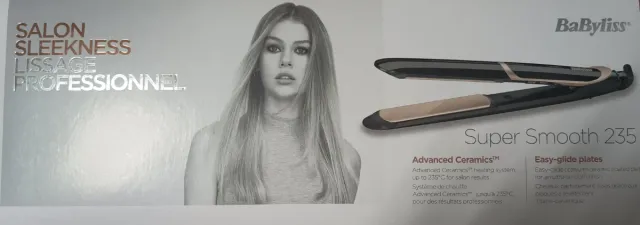 Plancha de Pelo Babyliss Super Smooth
