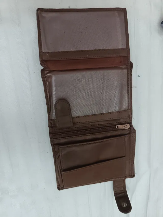 Cartera de hombre marrón
