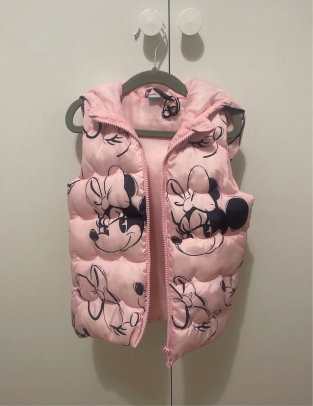 Chaleco rosa Minnie Mouse