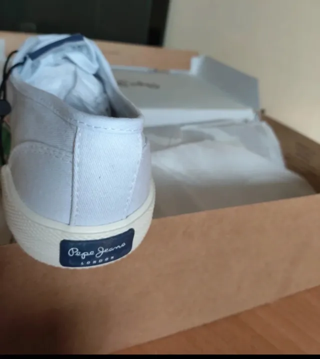 Zapatillas, bambas, deportivas Pepe Jeans Blancas