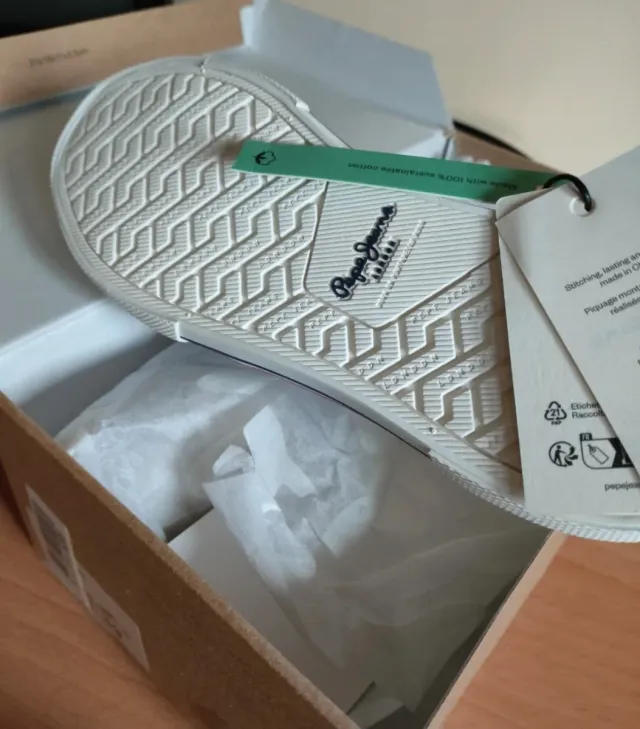 Zapatillas, bambas, deportivas Pepe Jeans Blancas