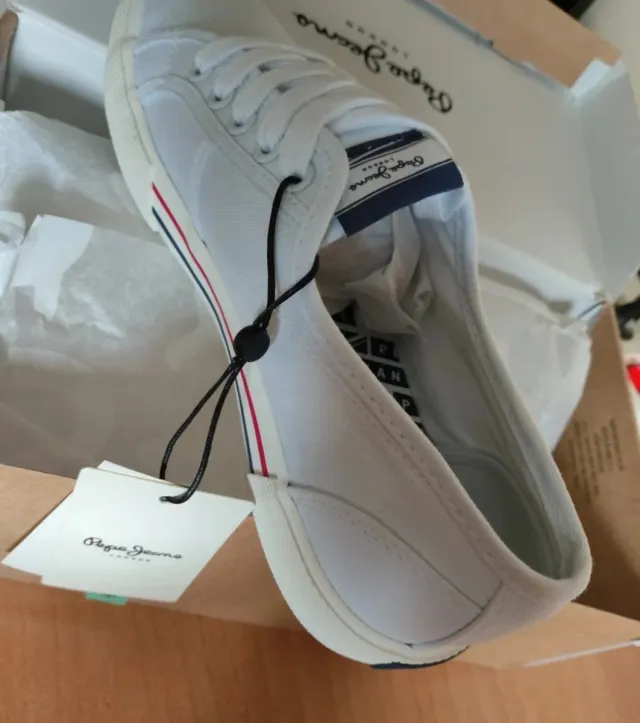 Zapatillas, bambas, deportivas Pepe Jeans Blancas