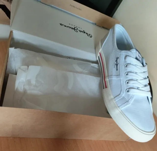 Zapatillas, bambas, deportivas Pepe Jeans Blancas