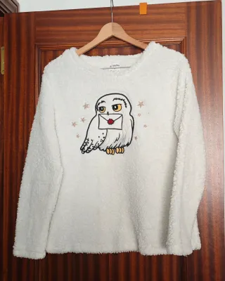 Camiseta Pijama Harry Potter Blanca